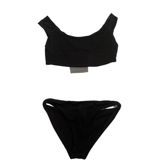 Nicole & naked wardrobe Swim Nicole Naked Wardrobe Black Bikini Size S Poshmark